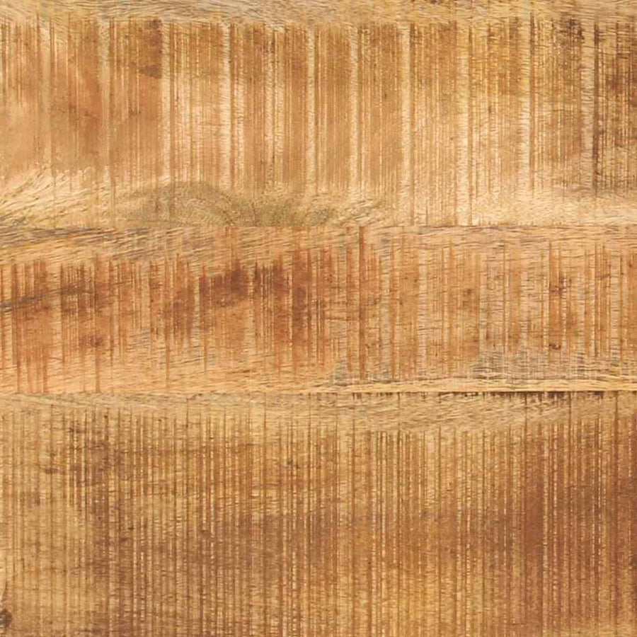 Salontafel Bruin en zwart 110 x 55 x 35 cm Massief Mango Hout