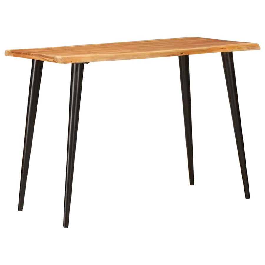Eettafels Bruin En Zwart Massief Mango Hout