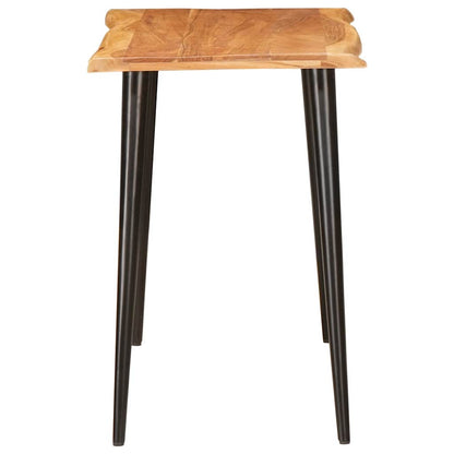 Eettafels Bruin En Zwart Massief Mango Hout