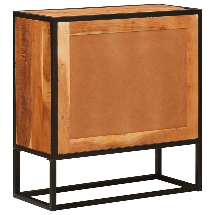 Dressoir Beta Naturel 70 x 30 x 75 cm Massief acaciahout