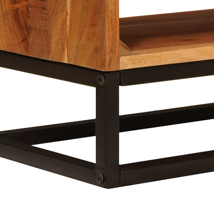 TV-kast met lade Naturel 110 x 30 x 44 cm Massief Acaciahout