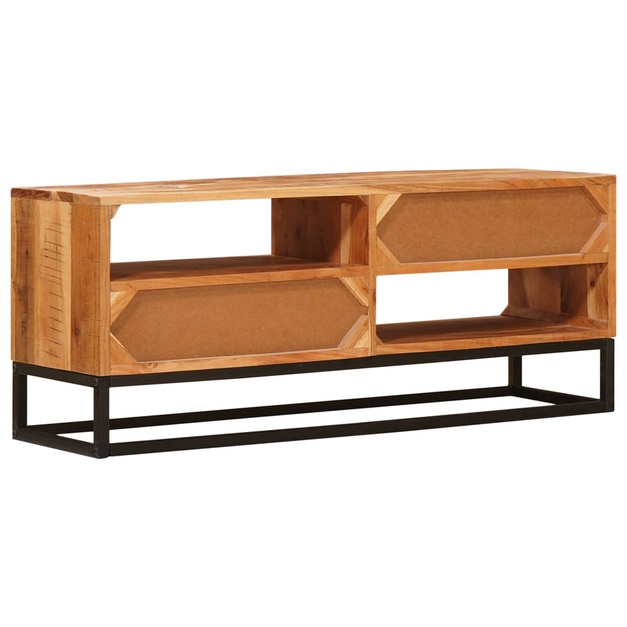 TV-kast met lade Naturel 110 x 30 x 44 cm Massief Acaciahout
