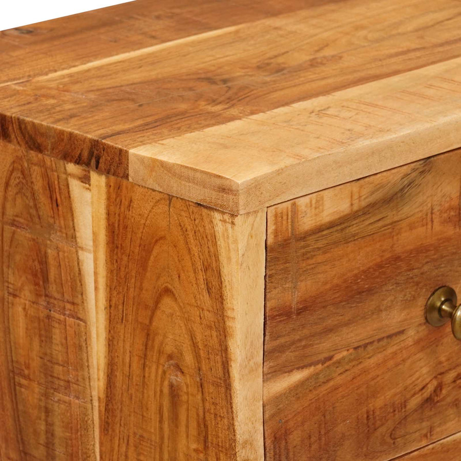 Ladekast met lade Naturel 55 x 30 x 90 cm Massief Acaciahout