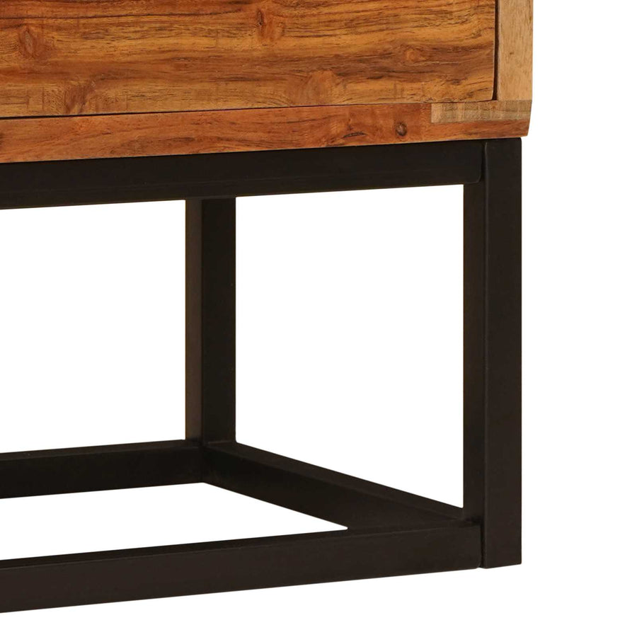 Ladekast met lade Naturel 55 x 30 x 90 cm Massief Acaciahout