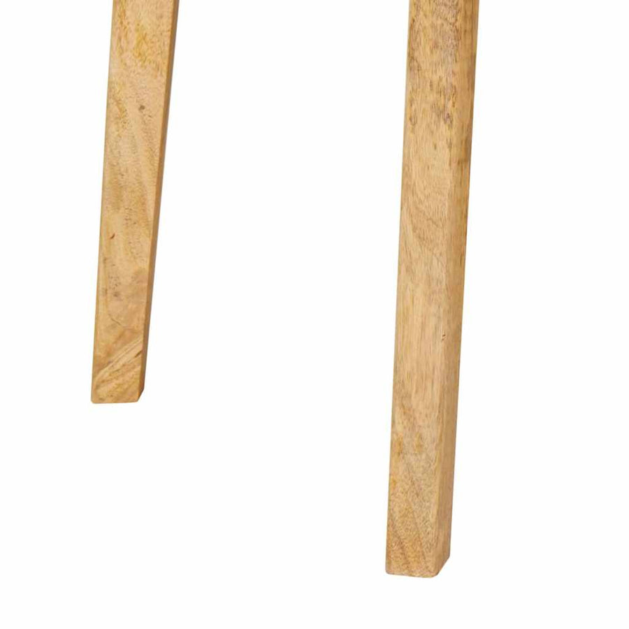 Eettafel Naturel 100 x 55 x 75 cm Massief Mango Hout