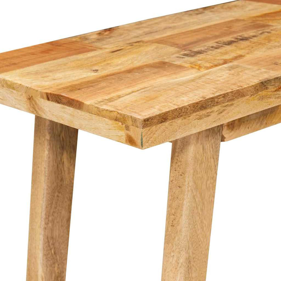 Eettafel Naturel 100 x 35 x 75 cm Massief Mango Hout