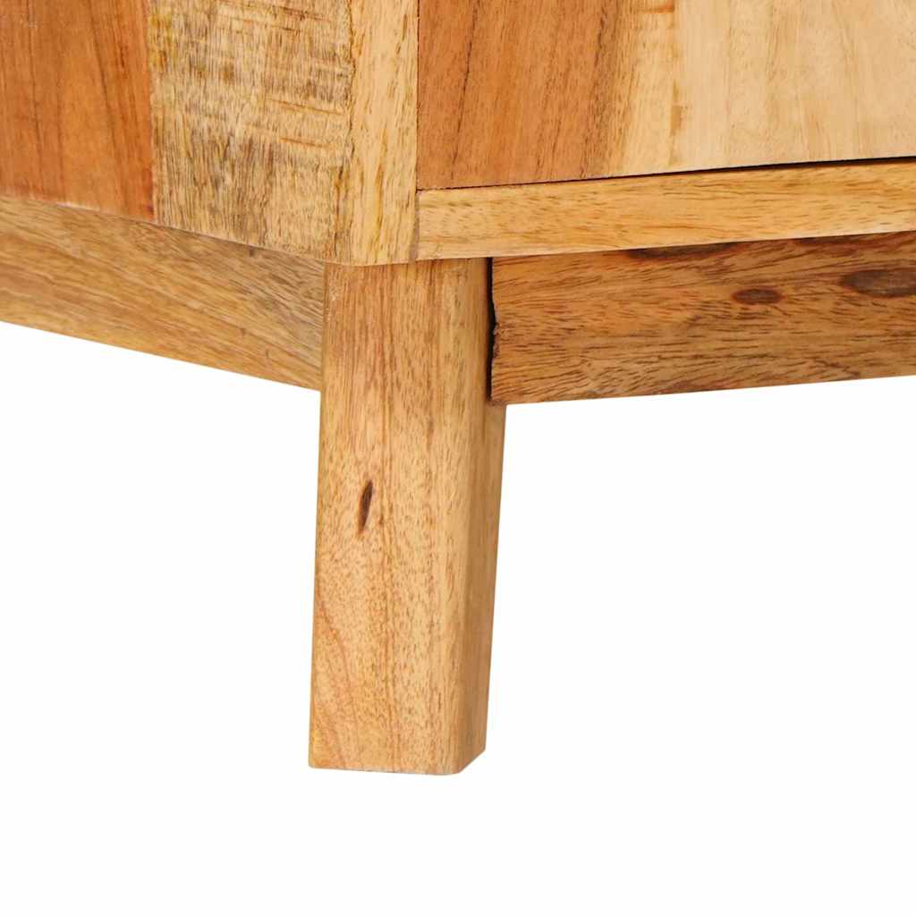 Opslagkasten Met Plank Bruin Massief Mango Hout 55 x 35 x 75 cm