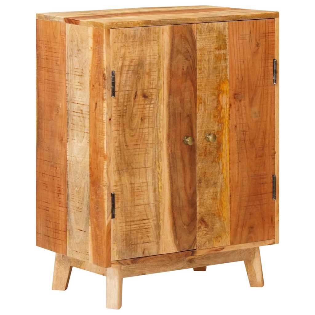 Opslagkasten Met Plank Bruin Massief Mango Hout 55 x 35 x 75 cm