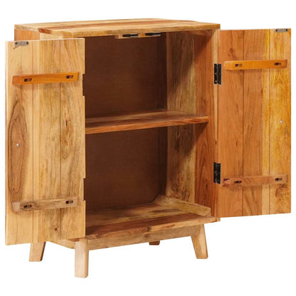 Opslagkasten Met Plank Bruin Massief Mango Hout 55 x 35 x 75 cm