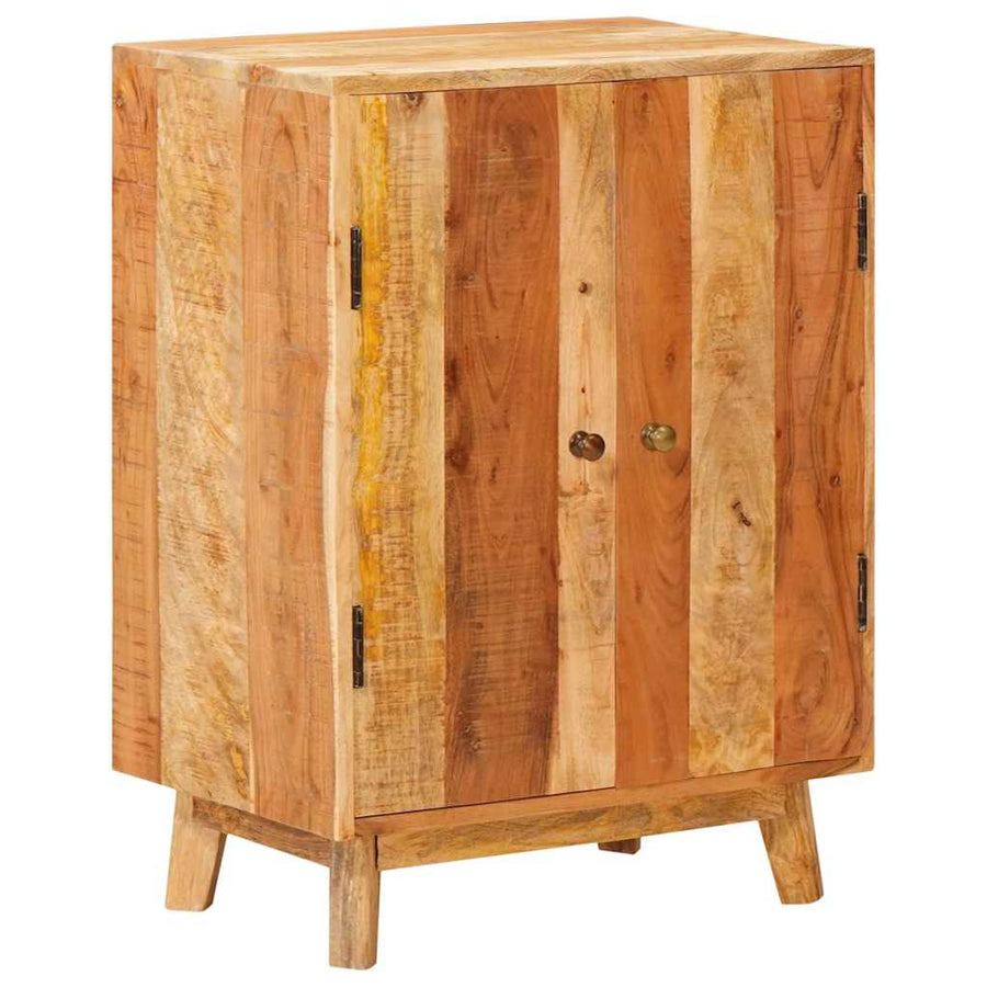 Opslagkasten Met Plank Bruin Massief Mango Hout 55 x 35 x 75 cm