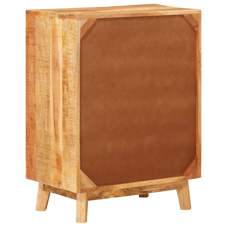 Opslagkasten Met Plank Bruin Massief Mango Hout 55 x 35 x 75 cm