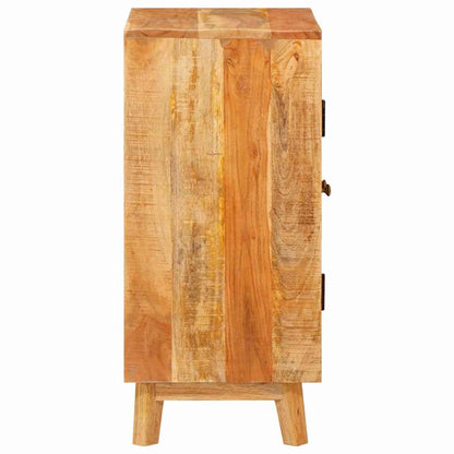 Opslagkasten Met Plank Bruin Massief Mango Hout 55 x 35 x 75 cm