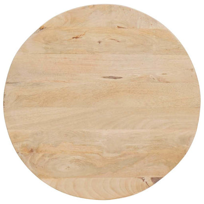 Nest Koffietafels 3 pcs Wit Massief mangohout en staal