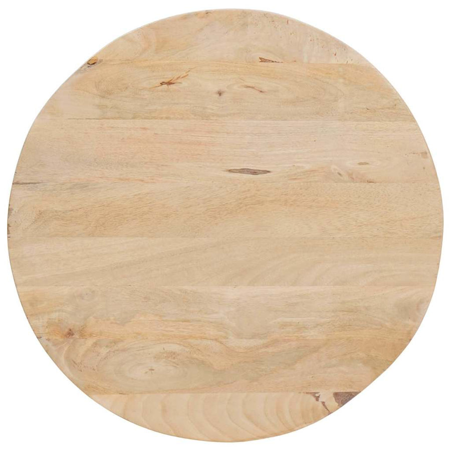 Nest Koffietafels 2 pcs Wit Massief mangohout en staal