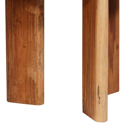 Nesttafels 2 pcs Bruin Massief Acaciahout