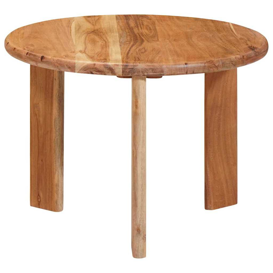 Nesttafels 2 pcs Bruin Massief Acaciahout