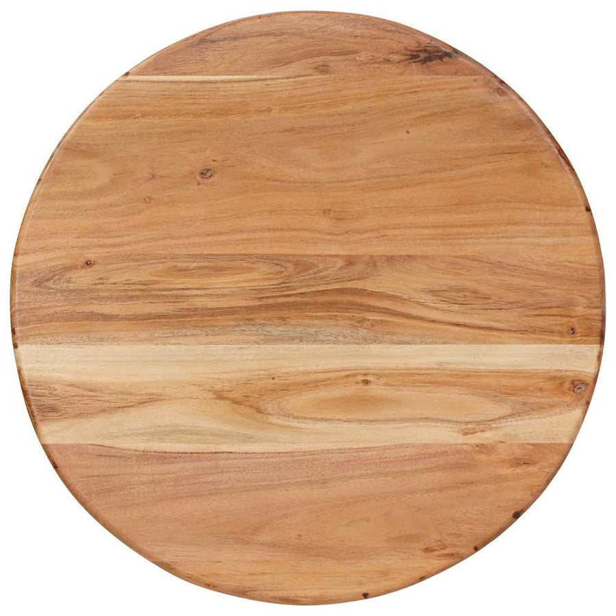 Nesttafels 2 pcs Bruin Massief Acaciahout