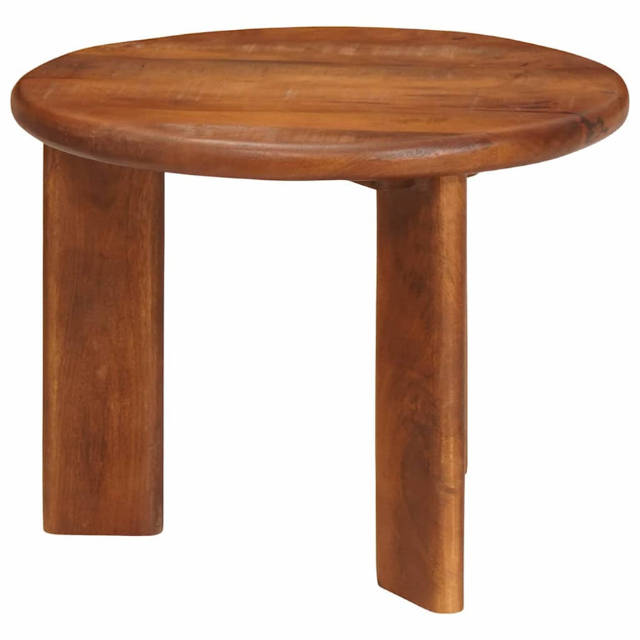 Nesttafels 3 pcs Honingbruin Massief Mango Hout
