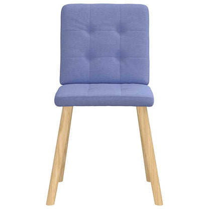 Eetkamerstoelen 2 St Stof Jeansblauw