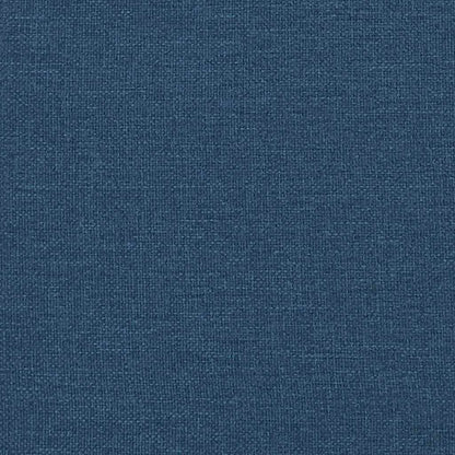 Eetkamerstoelen 2 st stof blauw