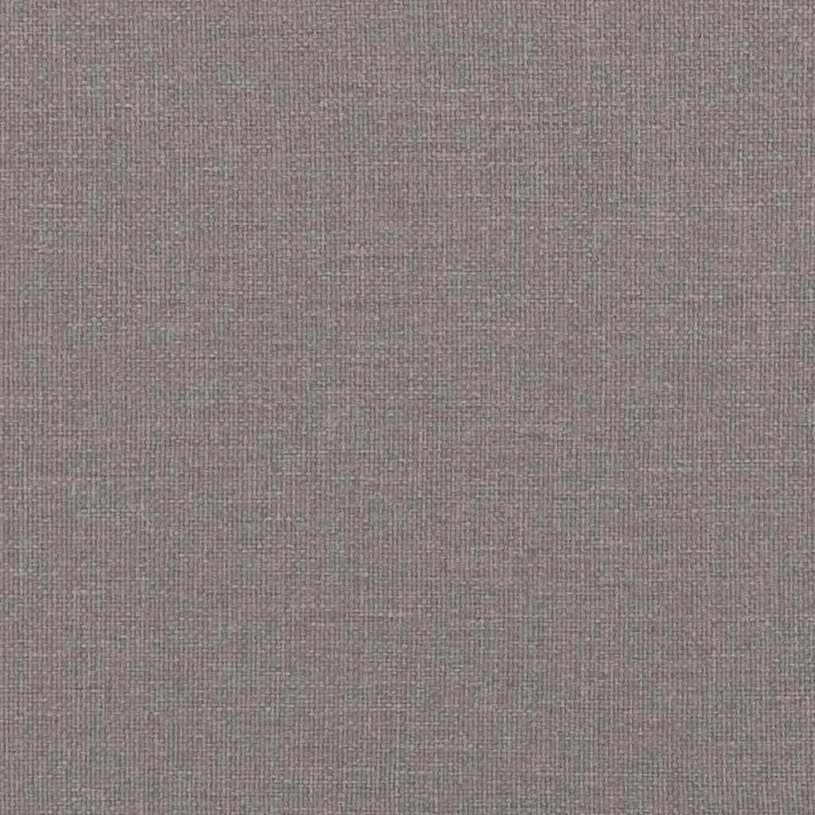 Eetkamerstoelen draaibaar 2 st stof taupe