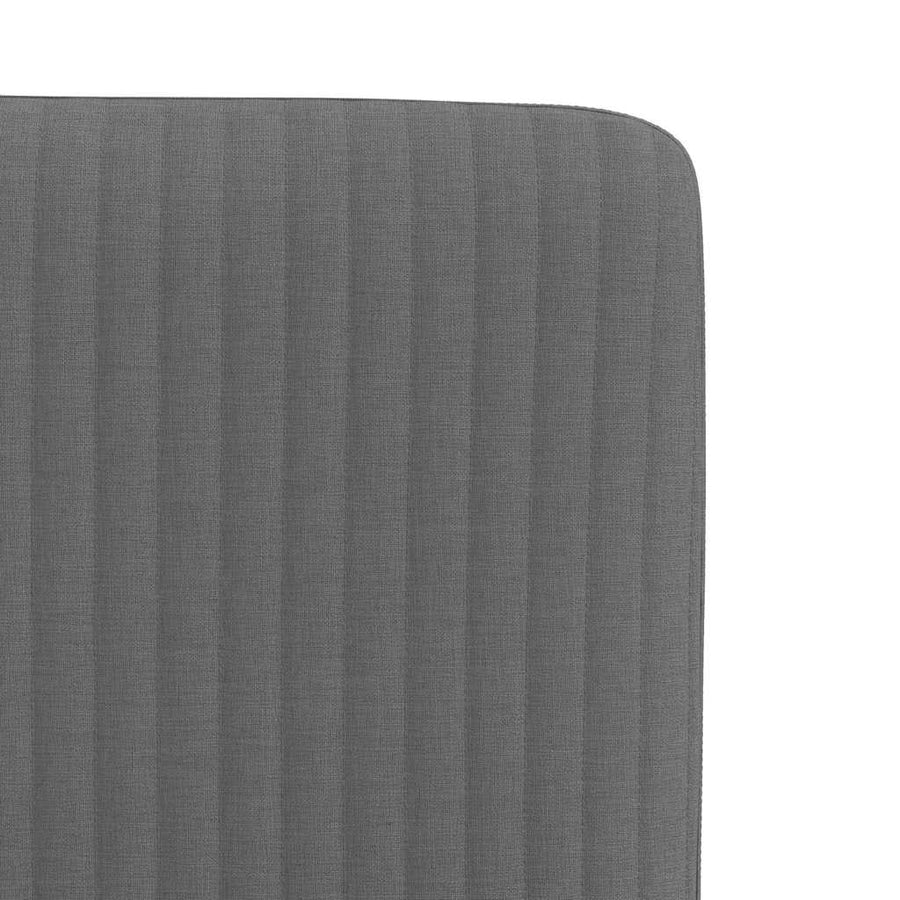 Eetkamerstoelen Stof 2 Donkergrijs