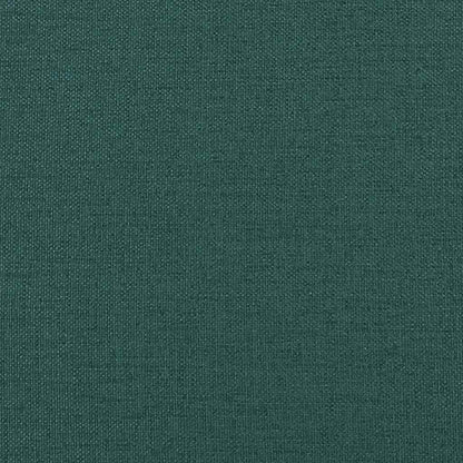 Eetkamerstoelen 2 st stof donkergroen