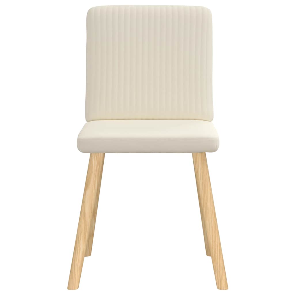 Eetkamerstoelen 2 st linnen