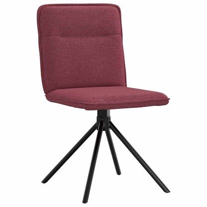 Eetkamerstoelen Stof 2 Wijnrood