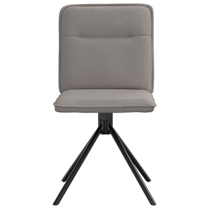 Eetkamerstoelen Draaibaar 2 St Stof Taupe