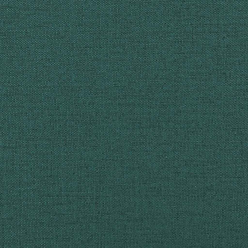 Eetkamerstoelen 2 st stof donkergroen