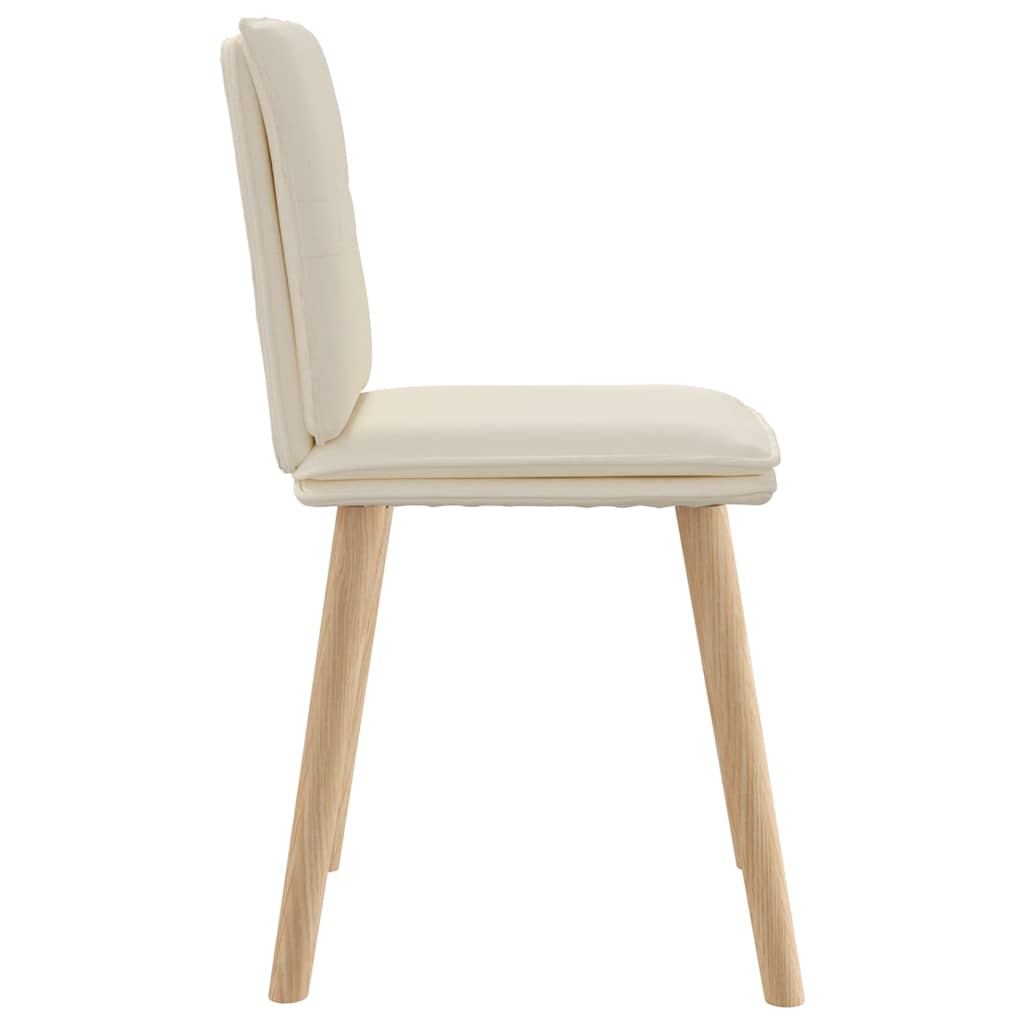 Eetkamerstoelen 2 st linnen