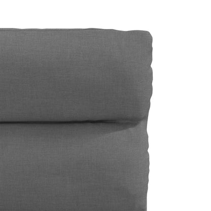 Eetkamerstoelen 2 st stof donkergrijs