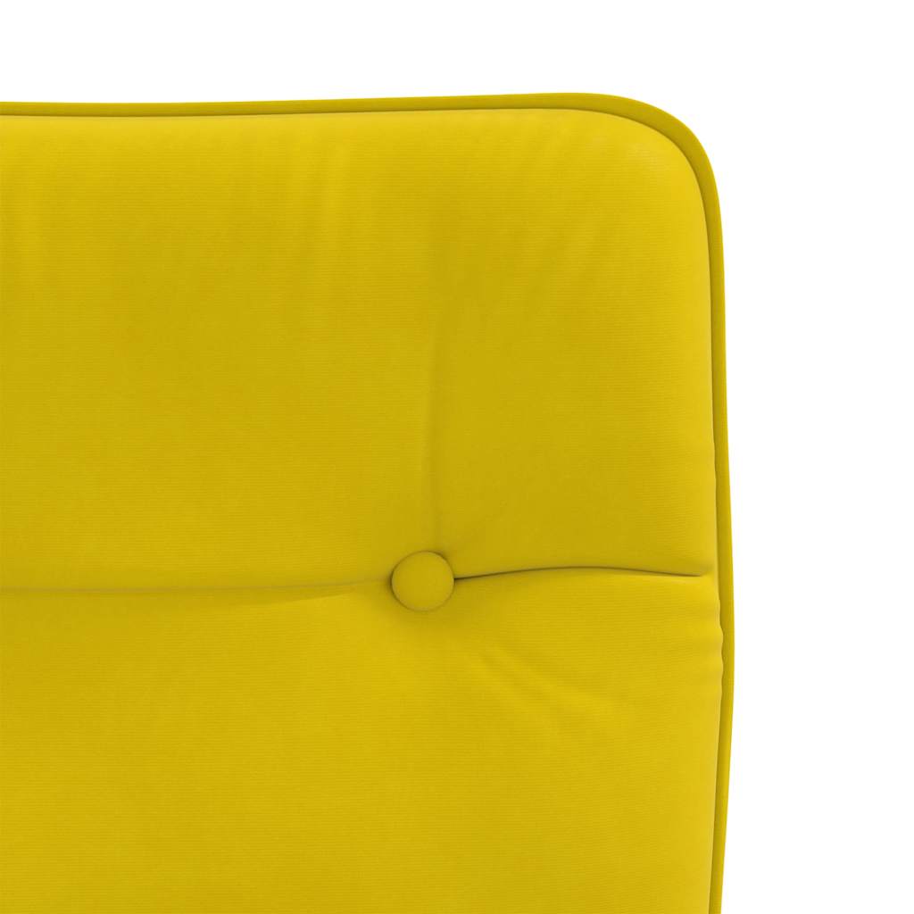 Eetkamerstoelen Fluweel 2 Geel