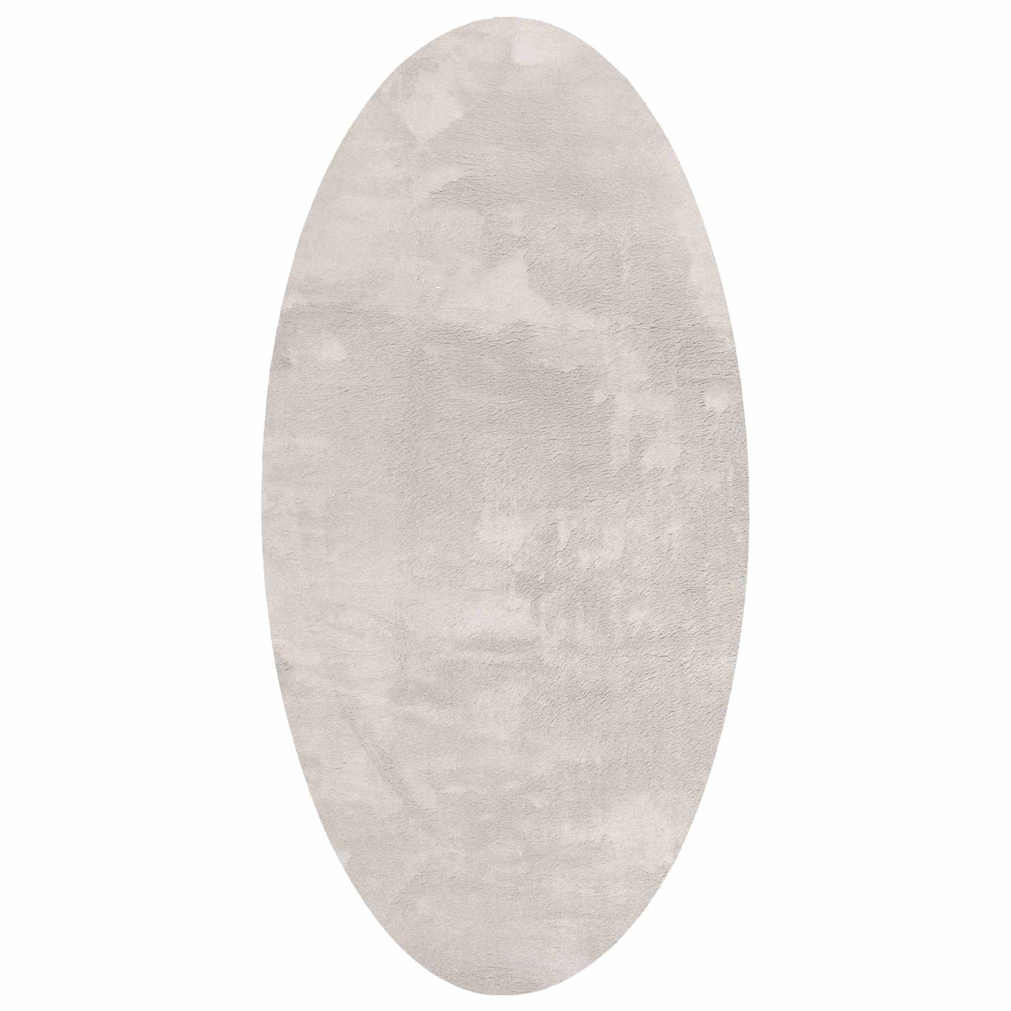 Vloerkleden Ovaal HUARTE Zand 80 x 150 cm 100% Polyester