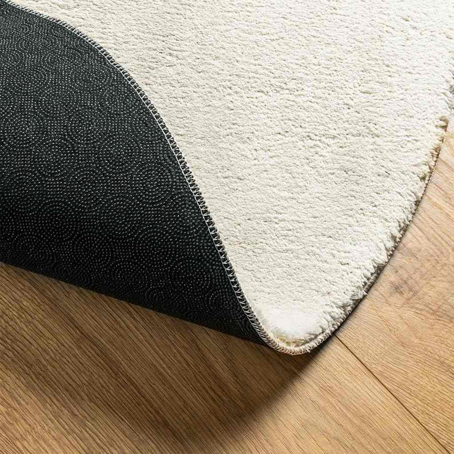 Vloerkleden HUARTE Crème 100 x 200 cm Polyester