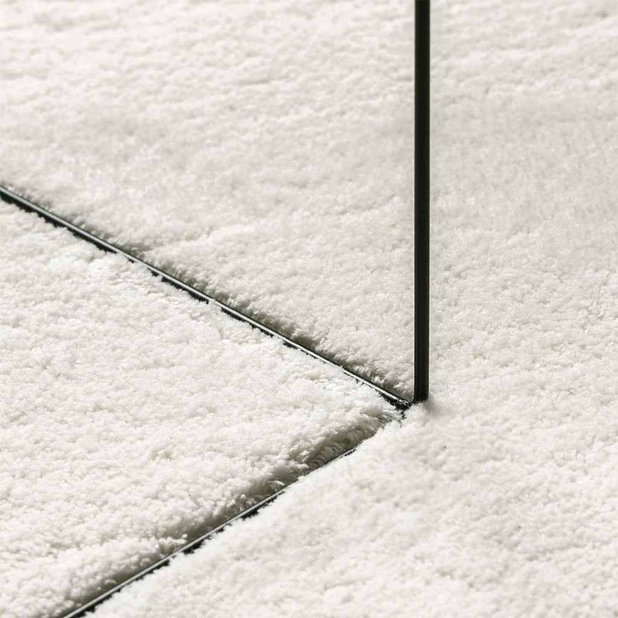 Vloerkleden HUARTE Crème 100 x 200 cm Polyester