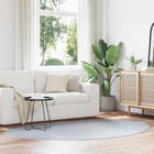 Vloerkleed grijs 160 x 230 cm polyester