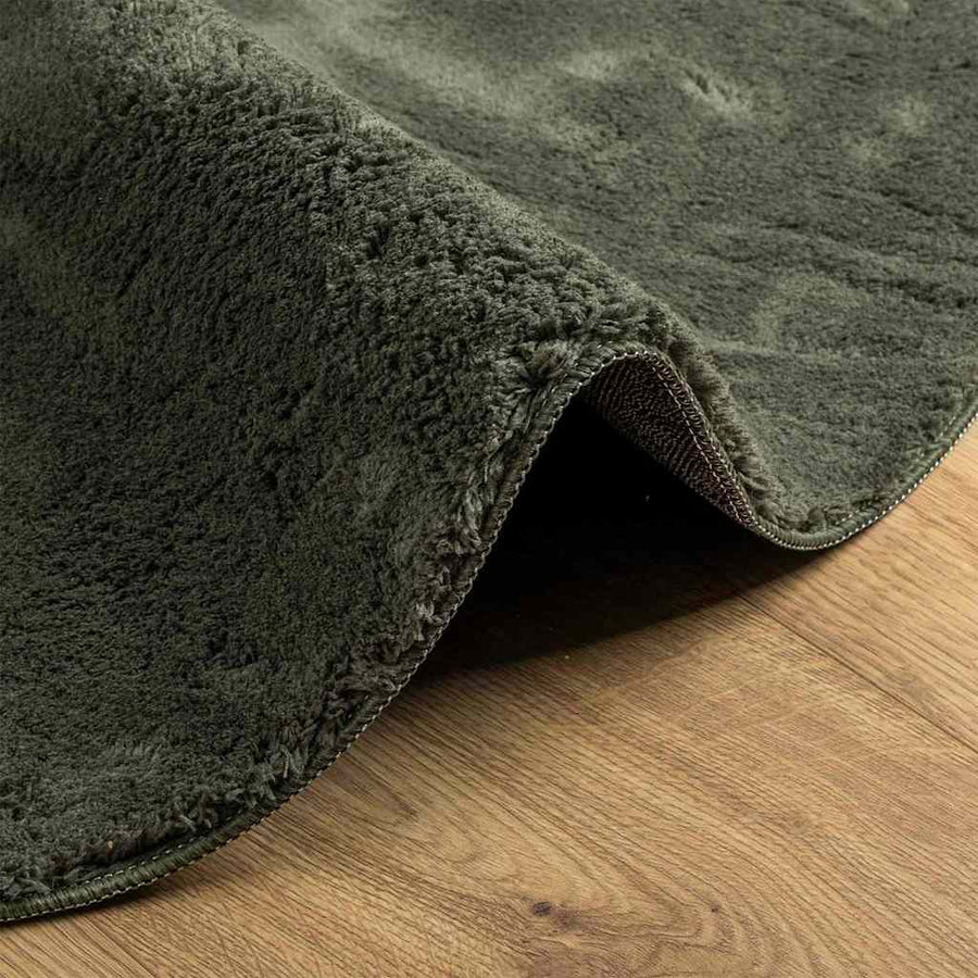 Tapijt HUARTE Bosgroen 100 x 200 cm Polyester