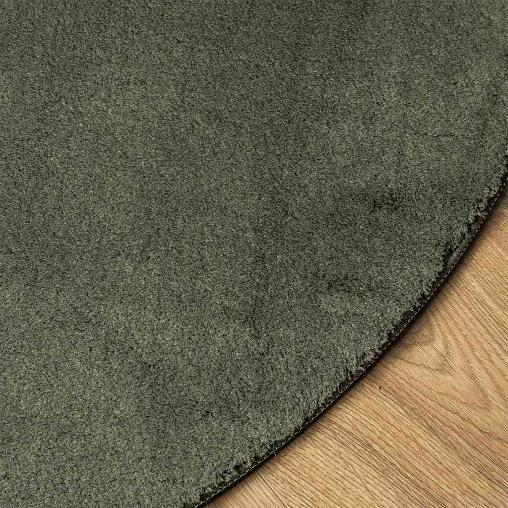 Vloerkleden HUARTE Bosgroen 120 x 170 cm Polyester
