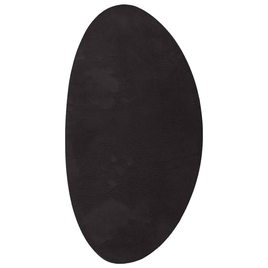 Vloerkleden HUARTE Zwart 80 x 150 cm Polyester