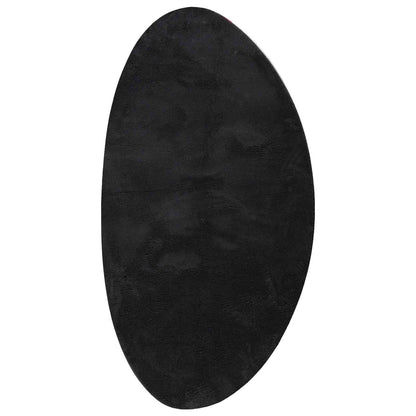 Vloerkleden HUARTE Zwart 100 x 200 cm Polyester