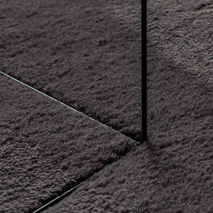 Vloerkleden HUARTE Antraciet 80 x 150 cm Polyester
