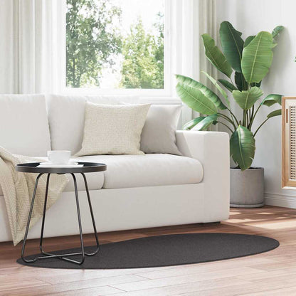 Vloerkleden HUARTE Antraciet 80 x 150 cm Polyester