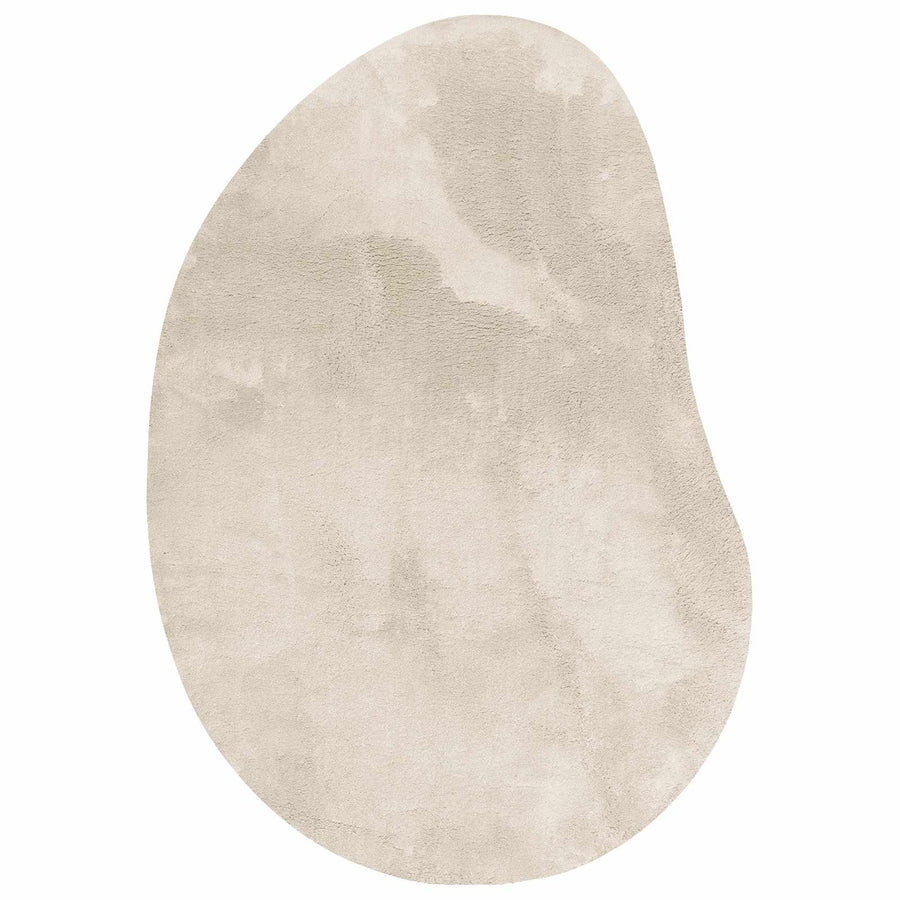 Vloerkleden HUARTE Beige 160 x 230 cm Polyester