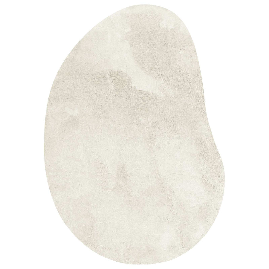 Tapijt HUARTE Crèmekleurig 160 x 230 cm Polyester