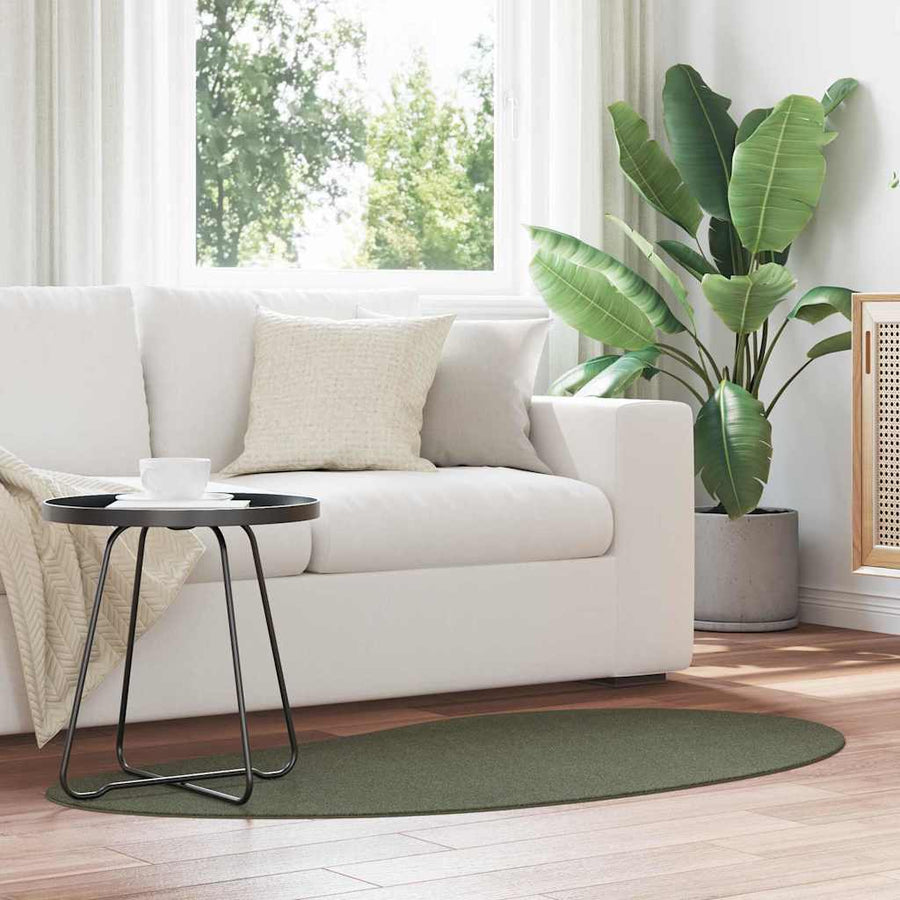 Vloerkleden HUARTE Bosgroen 80 x 150 cm Polyester