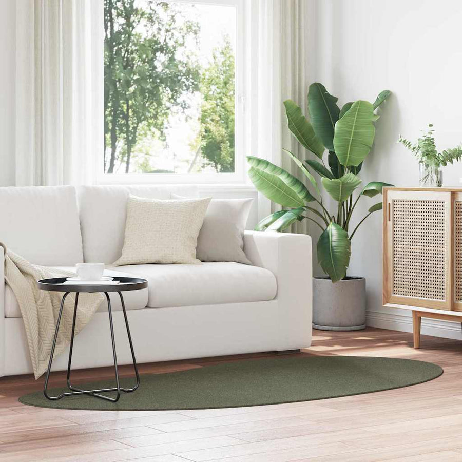 Vloerkleden HUARTE Bosgroen 100 x 200 cm Polyester