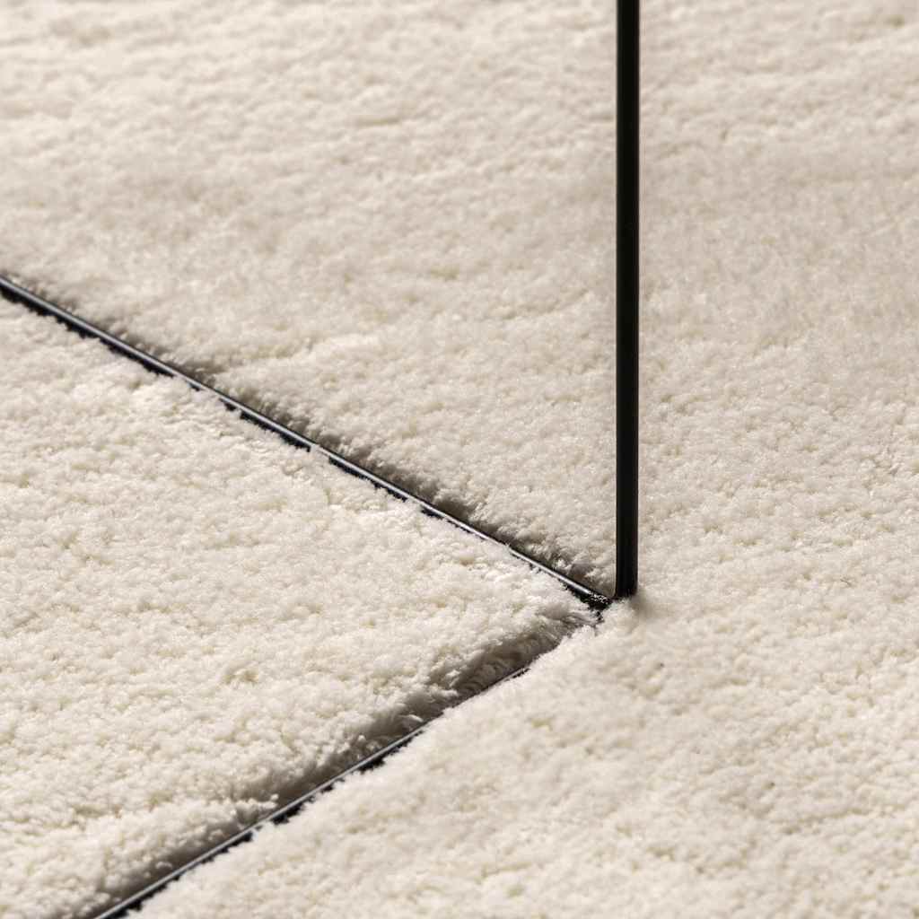 Vloerkleden HUARTE Beige 160 x 230 cm Polyester