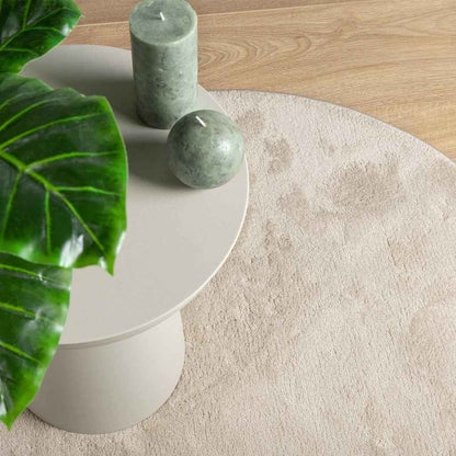 Vloerkleden HUARTE Beige 160 x 230 cm Polyester
